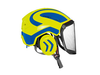 Kask protos integral Arborist Żółty Hi-Vis